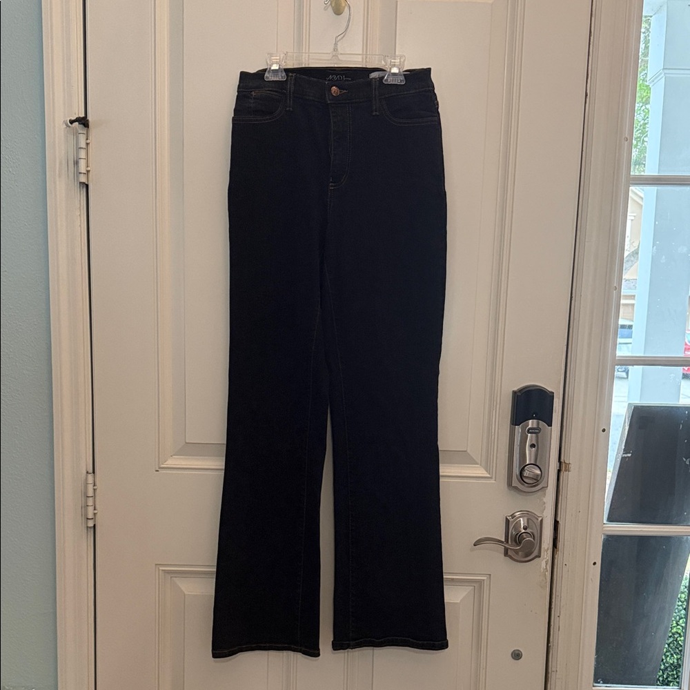 High-Rise Black Wide-Leg Women's Jeans